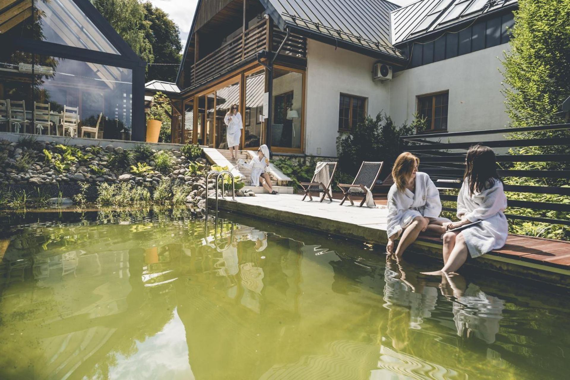Lubinowe Wzgorze - Wioska Zdrowia Hotel นาเวงชูฟ ภายนอก รูปภาพ